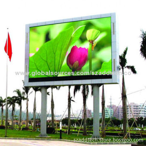 One/Double-sided LED Billboard, Used for Outdoor Advertising, IP65 Water-resistant